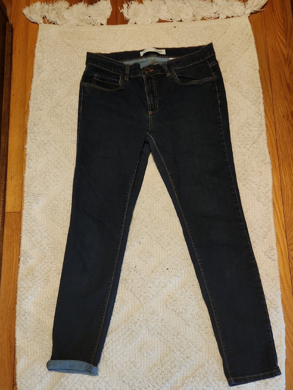 Joe Fresh Dark Denim Stretch Skinny Jeans